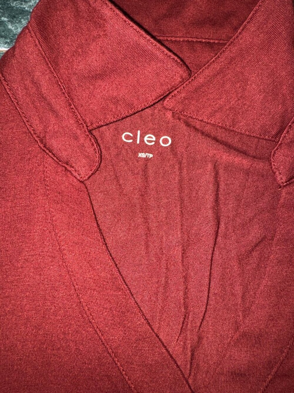 Cleo Red Tunic Top - Picture 3 of 7